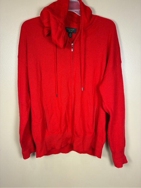 Charter Club Sweaters - Charter Club Luxury 100% Cashmere Hooded Zip Up Jacket Sweater Cardigan